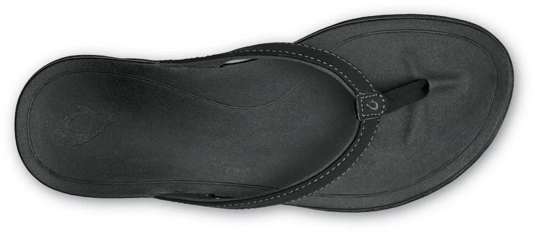 OluKai Women's Ho'Opio Sandals- Onyx