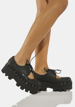 Open Top Dino Lug Oxfords