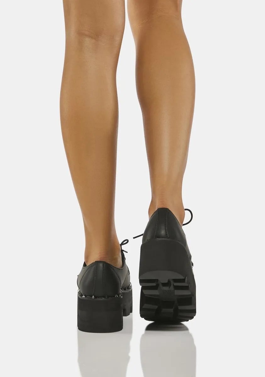 Open Top Dino Lug Oxfords
