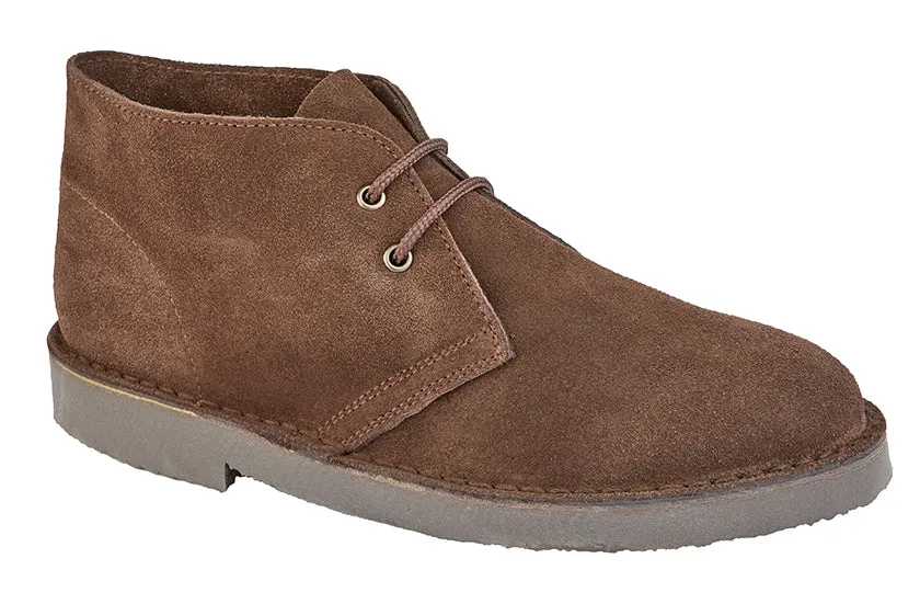 Roamers Real Suede Desert Boots