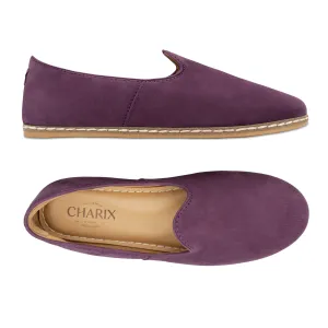 Royal Purple Slip Ons for Men