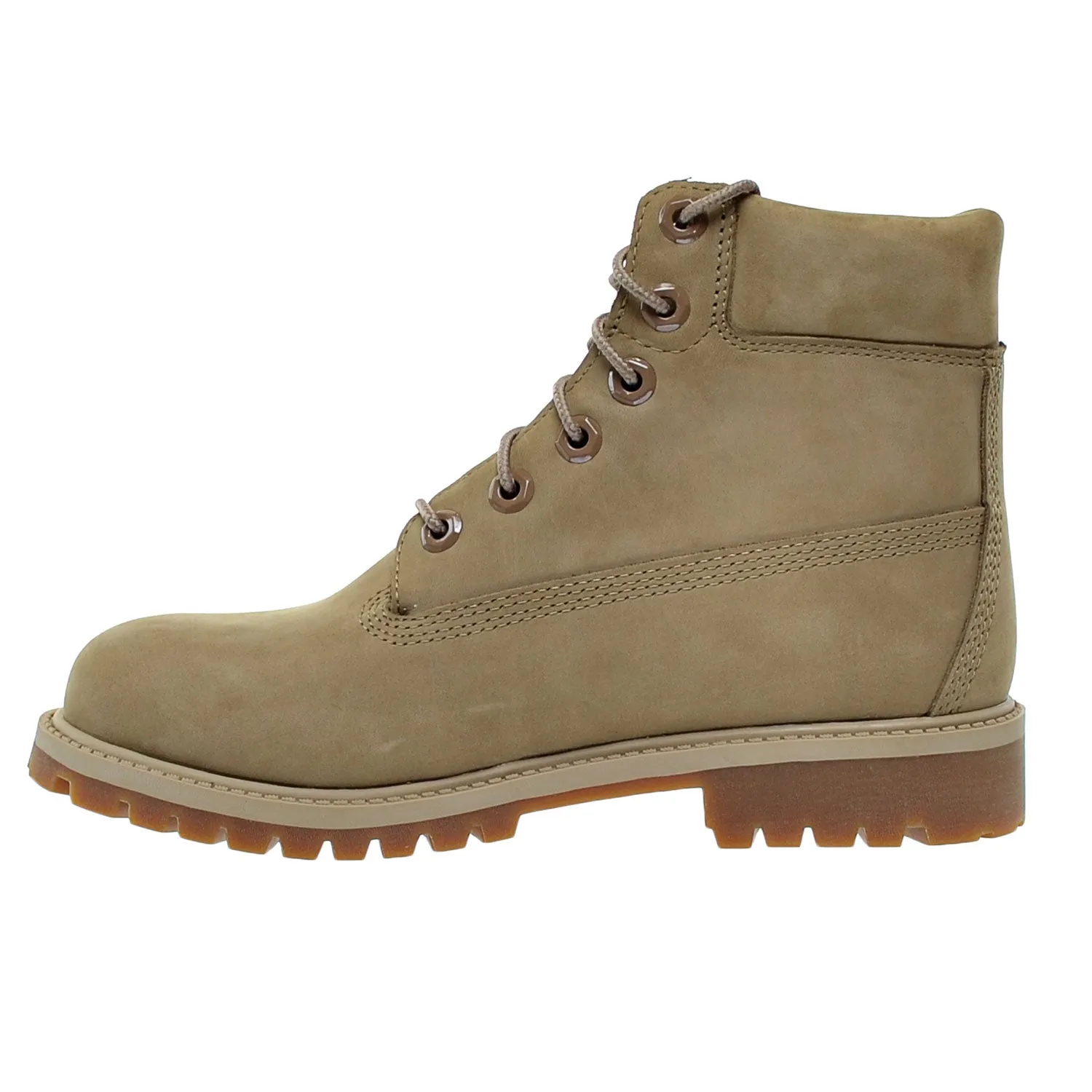 Timberland 6 Inch Premium Waterproof Big Kids Boots Yellow/Tan