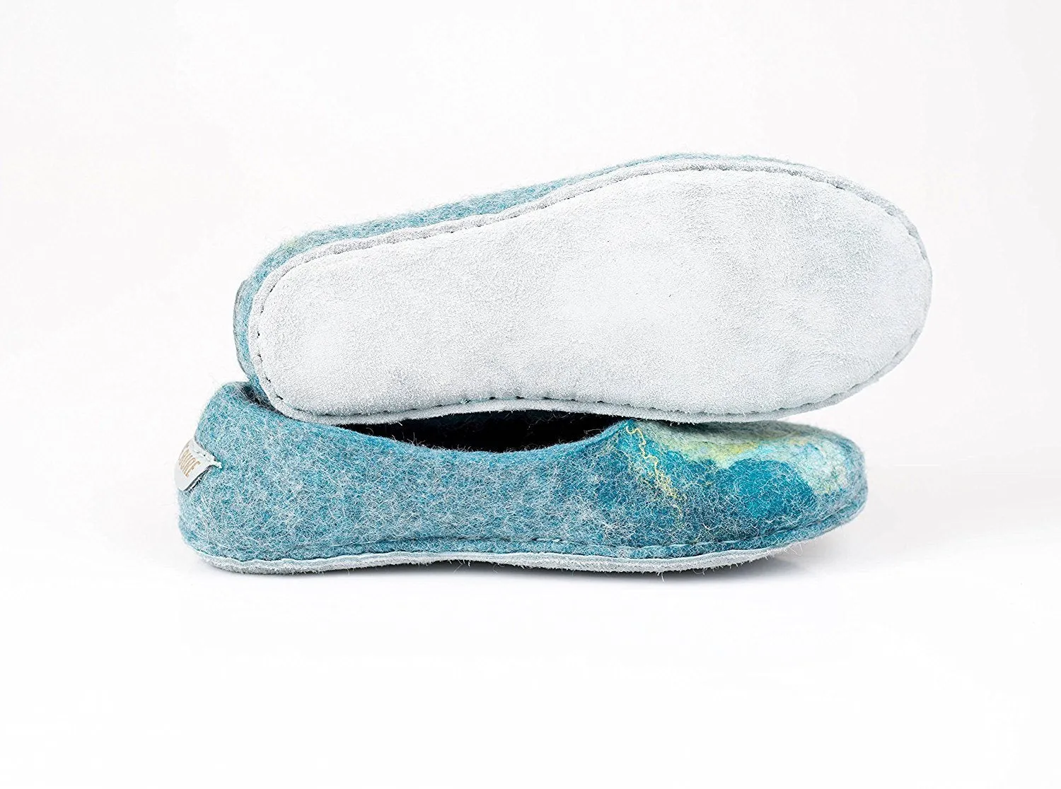 Turquoise blue Ocean slippers