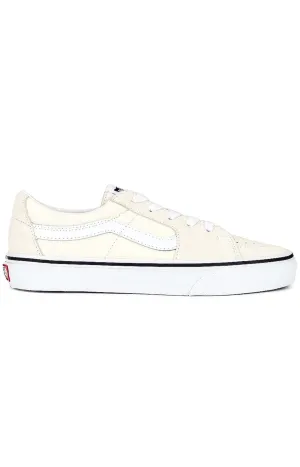 Vans Sk8 Low Classic White Sneakers Canvas & Suede Vn0A38F7Y28