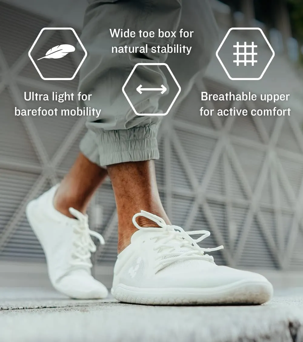 Vivobarefoot Primus Lite III Mens Barefoot Shoes | Build Strength, Balance & Mobility | Lightweight for Training & Running | Wide Fit Grounding Shoes | Vegan