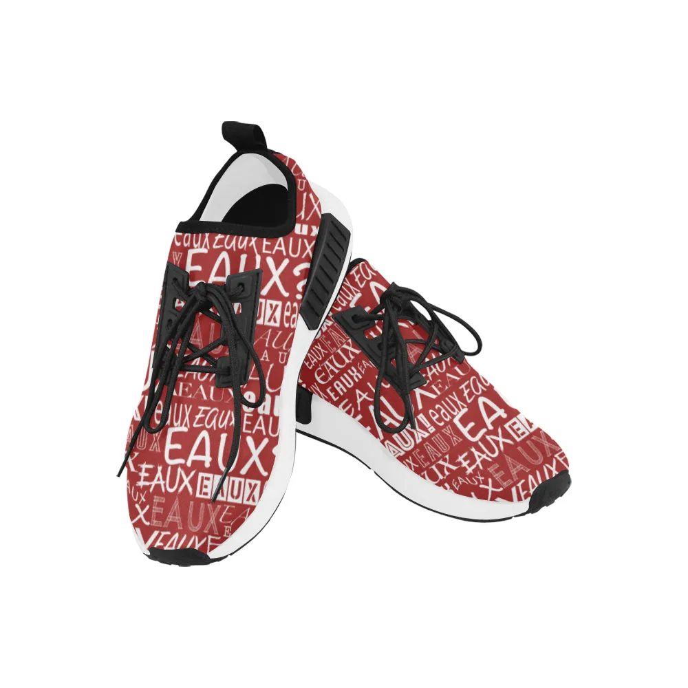 WHITE ALLEAUXVER EAUX MEN'S RUNNING SHOES