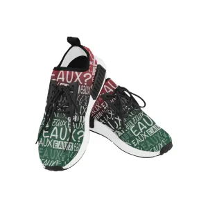 WHITE ALLEAUXVER EAUX MEN'S RUNNING SHOES