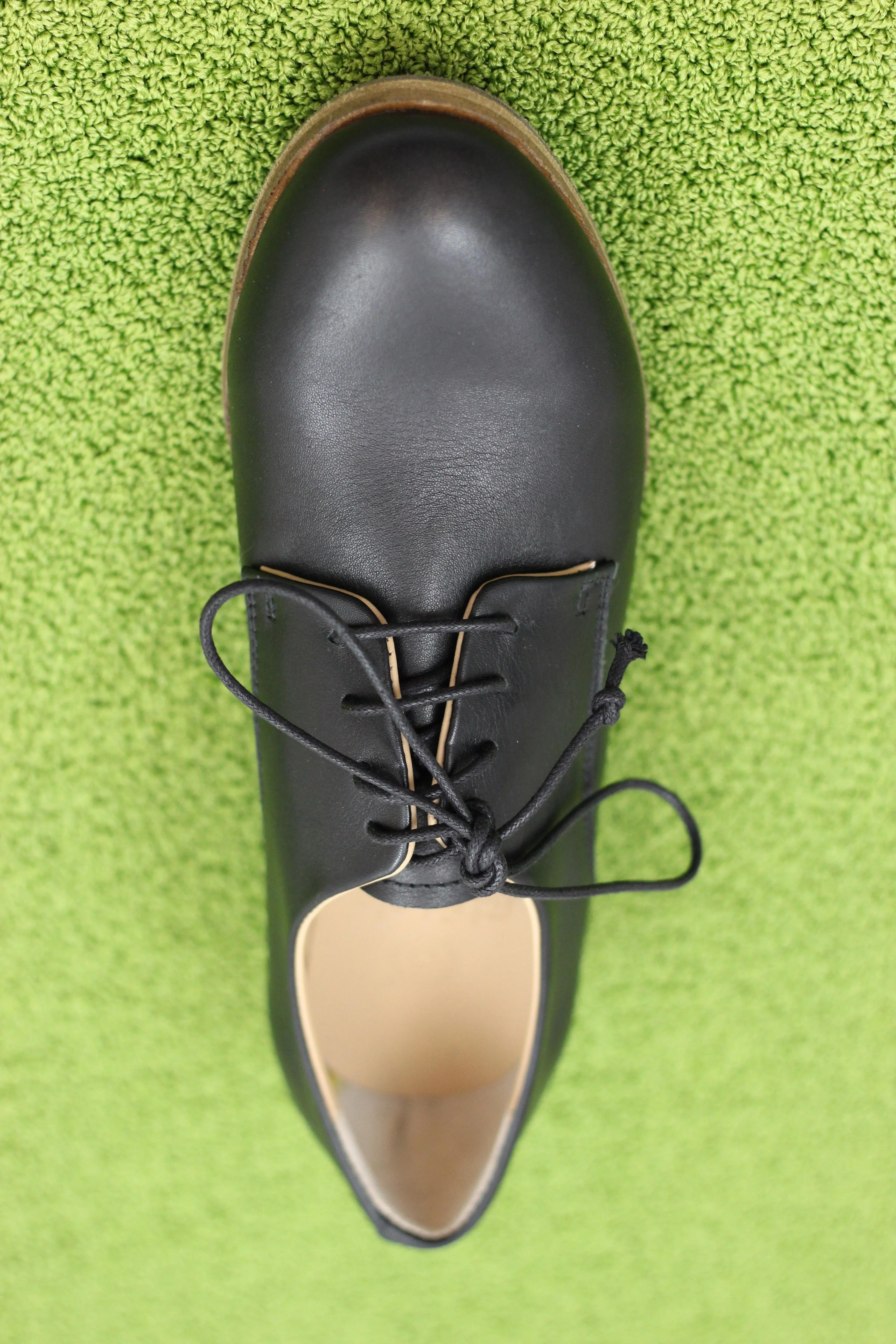 Women's GB010150 Oxford - Black Calf